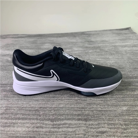 NWT Men’s Nike Air Zoom Infinity‎ Tour Next % Black White Golf Shoes main image 4